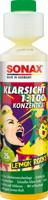 SONAX ruitenreiniger "klarsicht 1:100" clear view conc. 250 ml lemon rocks