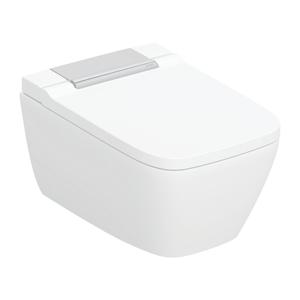 Geberit Douche WC AquaClean Glans Wit Designafdekking Chroom