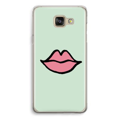 Kusje: Samsung Galaxy A5 (2016) Transparant Hoesje