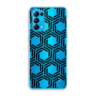Geometrisch patroon: Oppo Find X3 Lite Transparant Hoesje