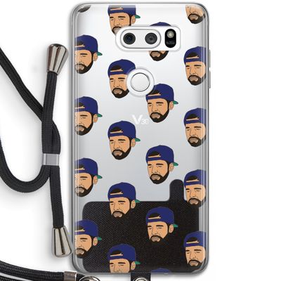 Drake Away: LG V30 Transparant Hoesje met koord