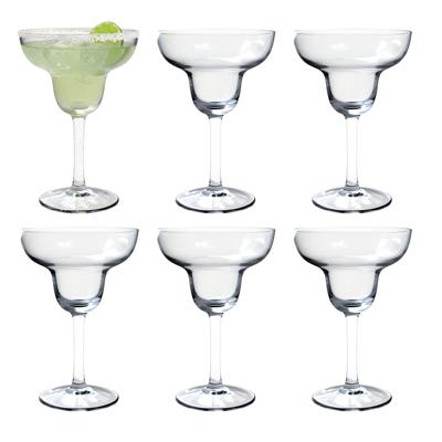Vicrila Margarita glazen set - 6x - gehard glas - 44 cl - cocktail glas