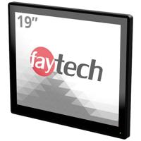 Faytech FT19TMCAPOB Touchscreen monitor Energielabel: E (A - G) 48.3 cm (19 inch) 1920 x 1080 Pixel 5:4 1.5 ms HDMI, DisplayPort, VGA, USB-B, Audio-Line-in IPS