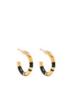 Aurelie Bidermann boucles d'oreilles Positano - Noir
