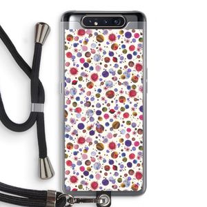 Planets Space: Samsung Galaxy A80 Transparant Hoesje met koord