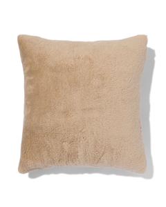 HEMA Kussenhoes 50x50 Teddy Taupe (taupe)