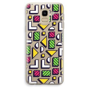 8-bit N°4: Samsung Galaxy J6 (2018) Transparant Hoesje