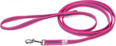 Antislip Hondenriem - 14mm x 2m - Met handvat - Roze