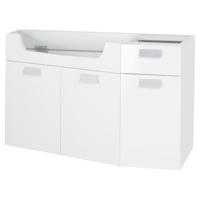 Fabulous onderkast hoekmodel links | wit | 99 x 60 x 47.5 cm