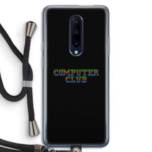 Retro: OnePlus 7 Pro Transparant Hoesje met koord
