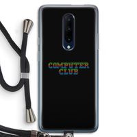 Retro: OnePlus 7 Pro Transparant Hoesje met koord