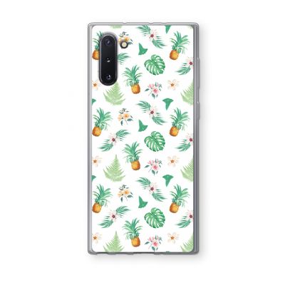 Ananas bladeren: Samsung Galaxy Note 10 Transparant Hoesje