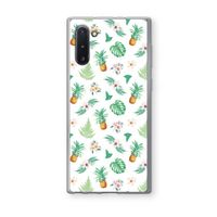 Ananas bladeren: Samsung Galaxy Note 10 Transparant Hoesje