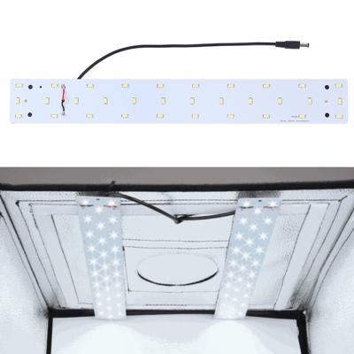 PULUZ 15W 1200LM 32 LEDs SMD 5730 5500K aluminium basis licht paneel voor 40cm Studio tent