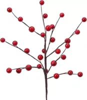 Everlands kunsttak bessen 26cm rood