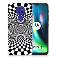 Motorola Moto G9 Play | E7 Plus TPU Hoesje Illusie - thumbnail