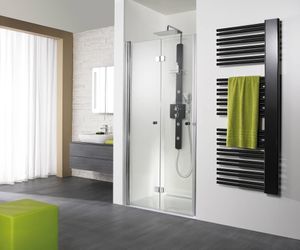 HSK Exklusiv Draaivouwdeur nis 80x200 cm Alu zilver mat / Helder Glas
