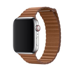 Apple origineel Leather Loop Apple Watch large 42mm / 44mm / 45mm / 49mm Saddle Brown - MXAG2ZM/A