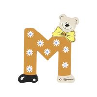 Playshoes houten letter M Maat