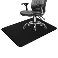 Ruhhy Beschermmat onder bureaustoel - 100 x 140 cm - zwart - rechthoek - polypropyleen Ruhhy Beschermmat onder bureaustoel - 100 x 140 cm - zwart - rechthoek - polypropyleen