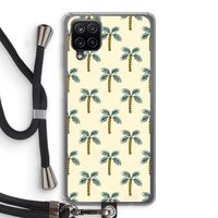 Paradise: Samsung Galaxy A12 Transparant Hoesje met koord