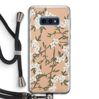 Blossoming spring: Samsung Galaxy S10e Transparant Hoesje met koord