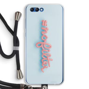 #nofilter: Honor 10 Transparant Hoesje met koord