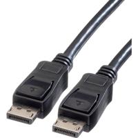 VALUE DisplayPort kabel, DP M/M, zwart, 10 m