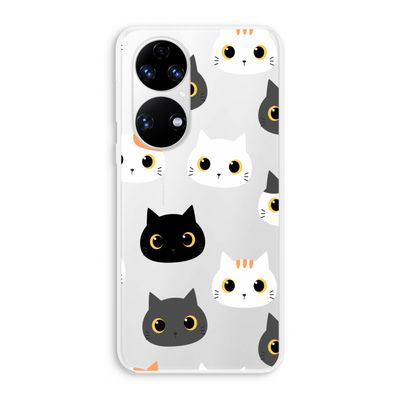 Katten: Huawei P50 Transparant Hoesje