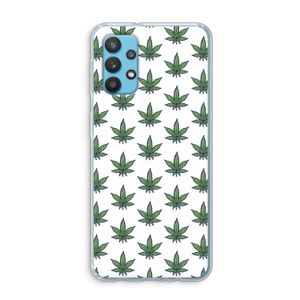 Weed: Samsung Galaxy A32 4G Transparant Hoesje