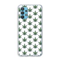 Weed: Samsung Galaxy A32 4G Transparant Hoesje