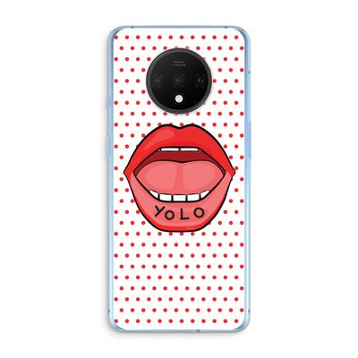 Yolo Denise: OnePlus 7T Transparant Hoesje