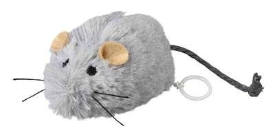 TRIXIE OPWINDBARE PLUCHE MUIS MET CATNIP