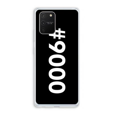 #9000: Samsung Galaxy S10 Lite Transparant Hoesje