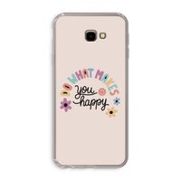 Happy days: Samsung Galaxy J4 Plus Transparant Hoesje