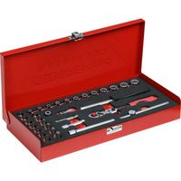 Red Dopsleutelset 1/4", 33-delig Dopsleutel