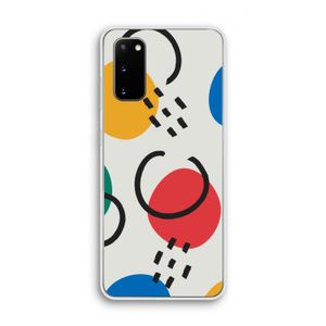 Illustratieve pop 3: Samsung Galaxy S20 Transparant Hoesje