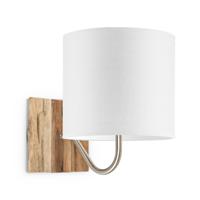 Wandlamp drift bling Ø 20 cm - wit - thumbnail