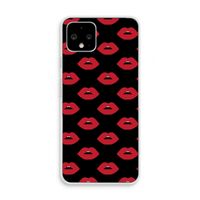 Lips: Pixel 4 Transparant Hoesje