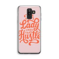 Hustle Lady: Samsung Galaxy J8 (2018) Transparant Hoesje