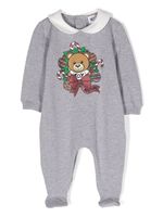 Moschino Kids pyjama à imprimé Teddy Bear - Gris - thumbnail