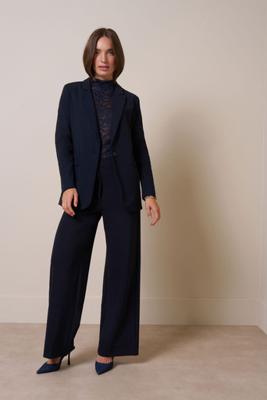 Luz twill trousers - dark blue - 13360