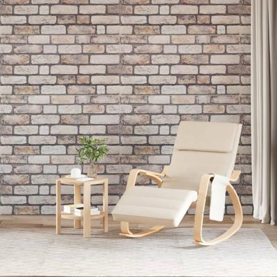 VidaXL Wandpanelen 10 st 3d 100x50 cm eps lichtbruin