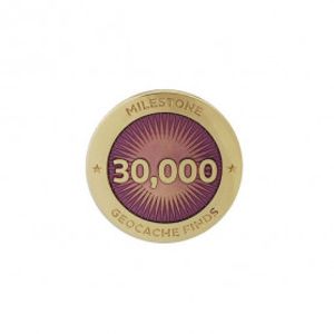 Milestone Pin - 30.000 Finds