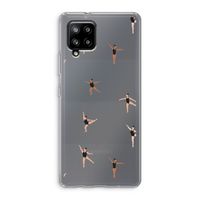 Dancing #1: Samsung Galaxy A42 5G Transparant Hoesje