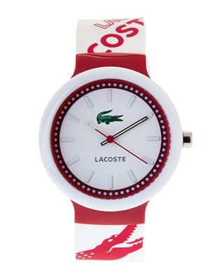 Lacoste horlogeband 2010523 / LC-46-1-29-2225 Rubber Multicolor 14mm
