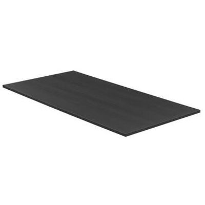 Bureaublad zit/sta bureau Homeworx - zwart - 160x80 cm - Leen Bakker