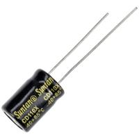 Suntan TS13DE1E221MSB040R Elektrolytische condensator 3.5 mm 220 µF 25 V 20 % (l x b) 12 mm x 8 mm 1 stuk(s)