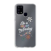 Tough Life: Samsung Galaxy M31 Transparant Hoesje