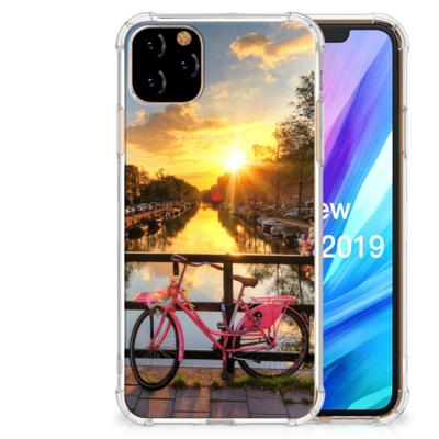 Apple iPhone 11 Pro Max Telefoonhoesje met valbescherming Amsterdamse Grachten Apple iPhone 11 Pro Max Telefoonhoesje met valbescherming Amsterdamse Grachten
